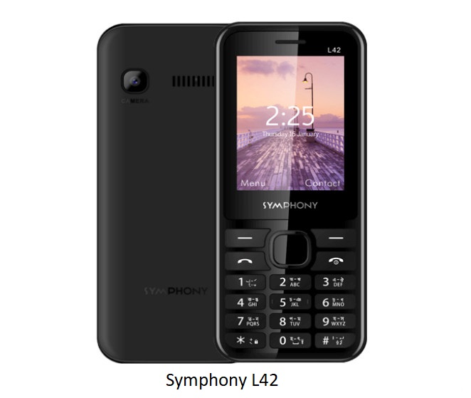 Symphony L42 Price in Bangladesh 2022 Full Specifications