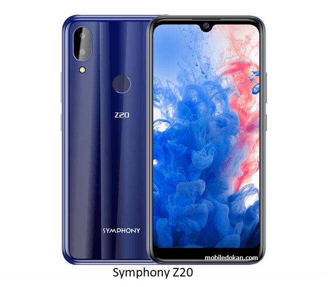 Symphony Z20 Price in Bangladesh 2022 Full Specifications