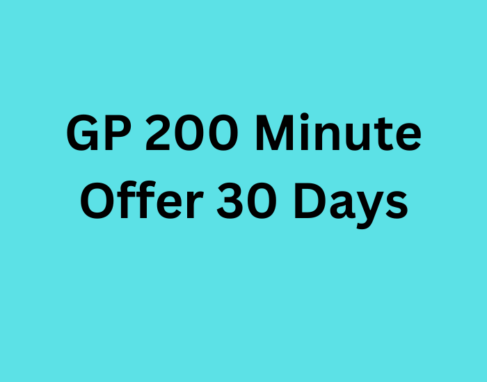 GP 200 Minute Offer 30 Days