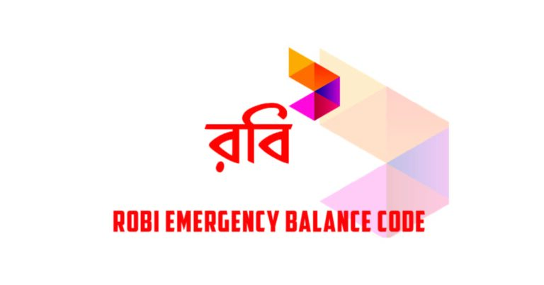 Robi emergency balance code