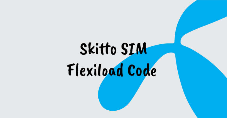 Skitto SIM Flexiload Code