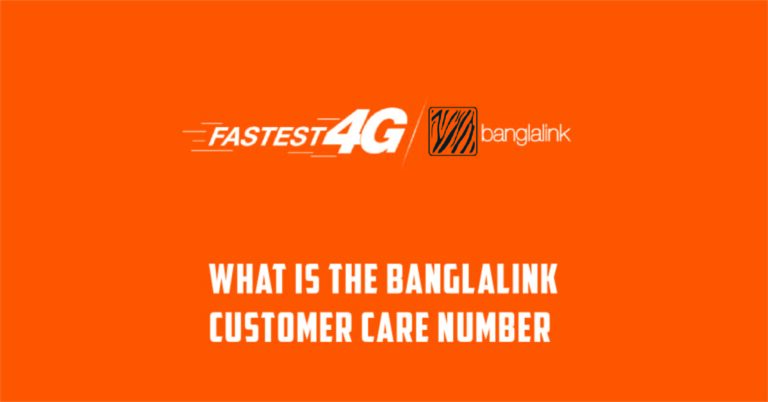 What is the Banglalink customer care number