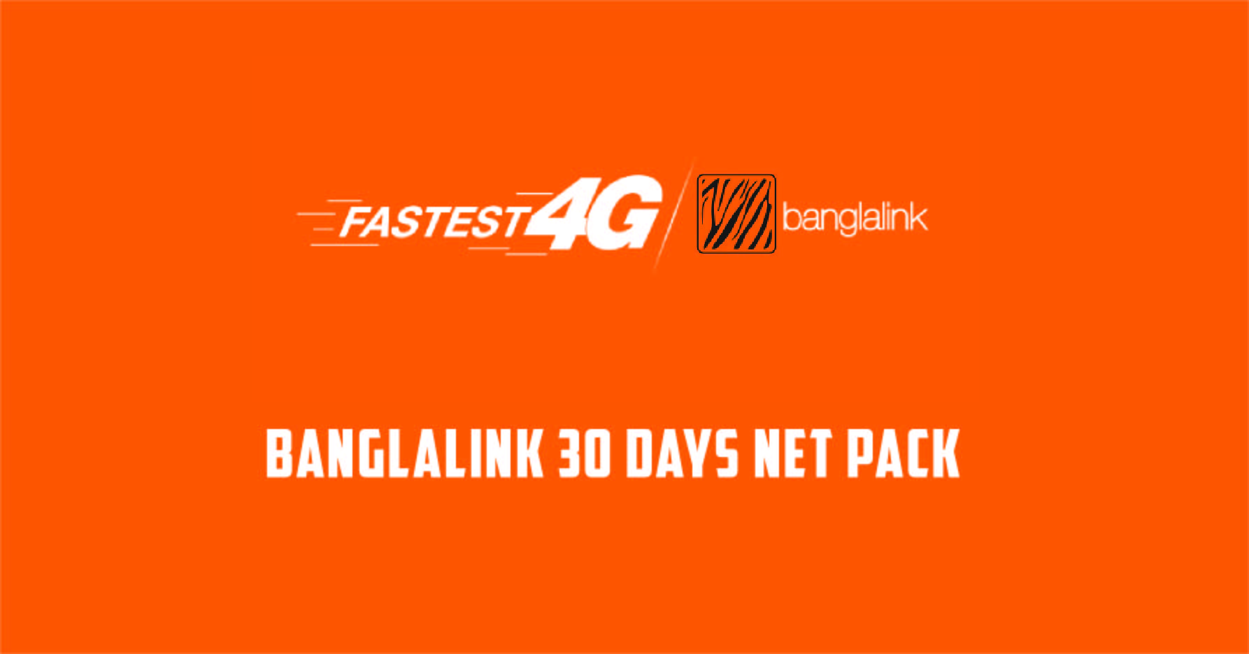 Banglalink 30 Days net pack